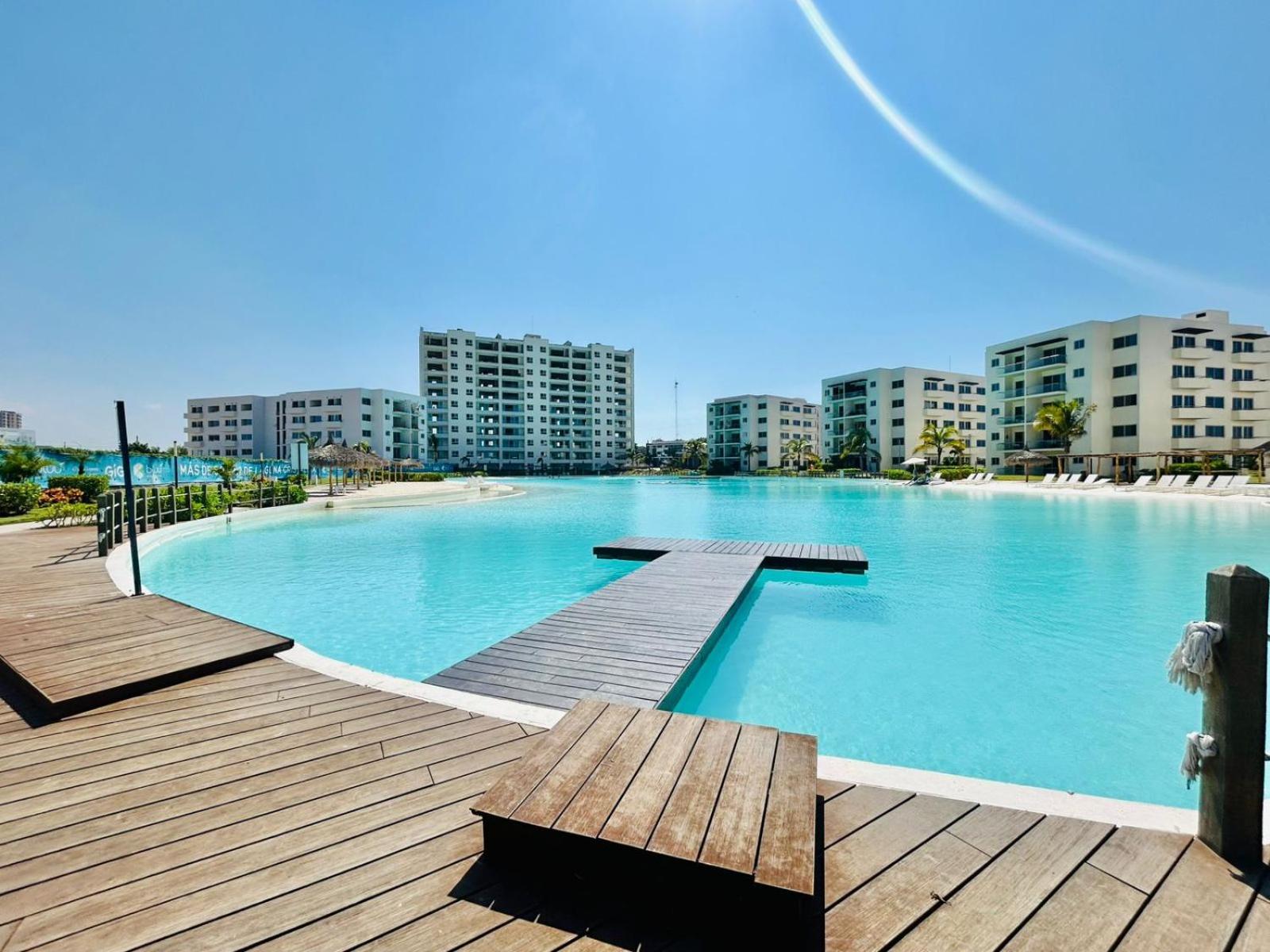 Bluu Lagoon - Depa Enorme Alberca Mazatlán Buitenkant foto
