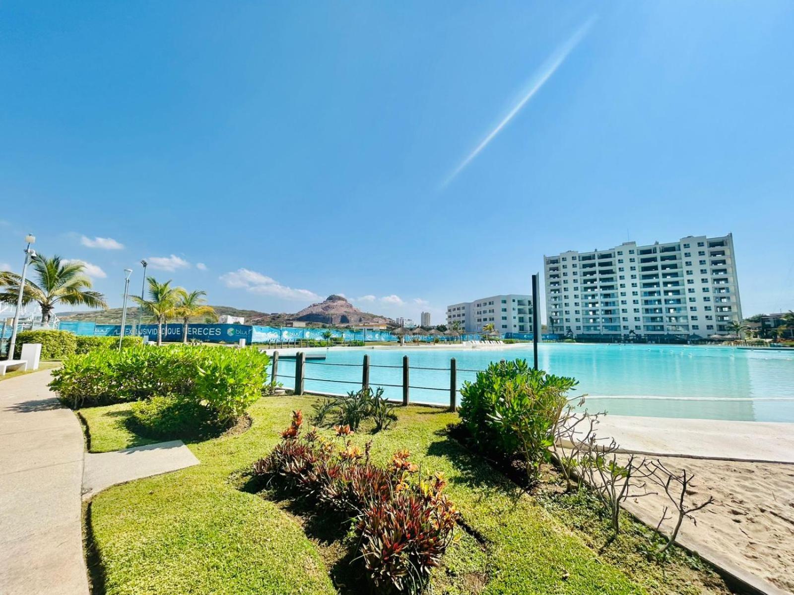 Bluu Lagoon - Depa Enorme Alberca Mazatlán Buitenkant foto